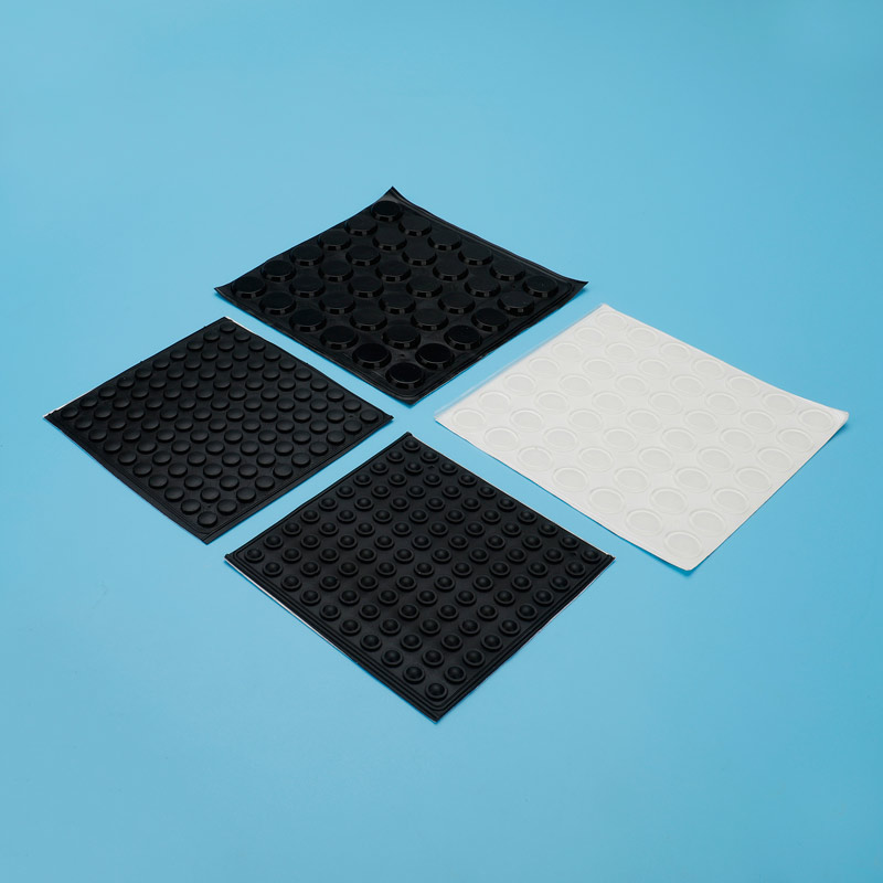  家具柜門防撞消音腳墊 自粘玻璃膠墊